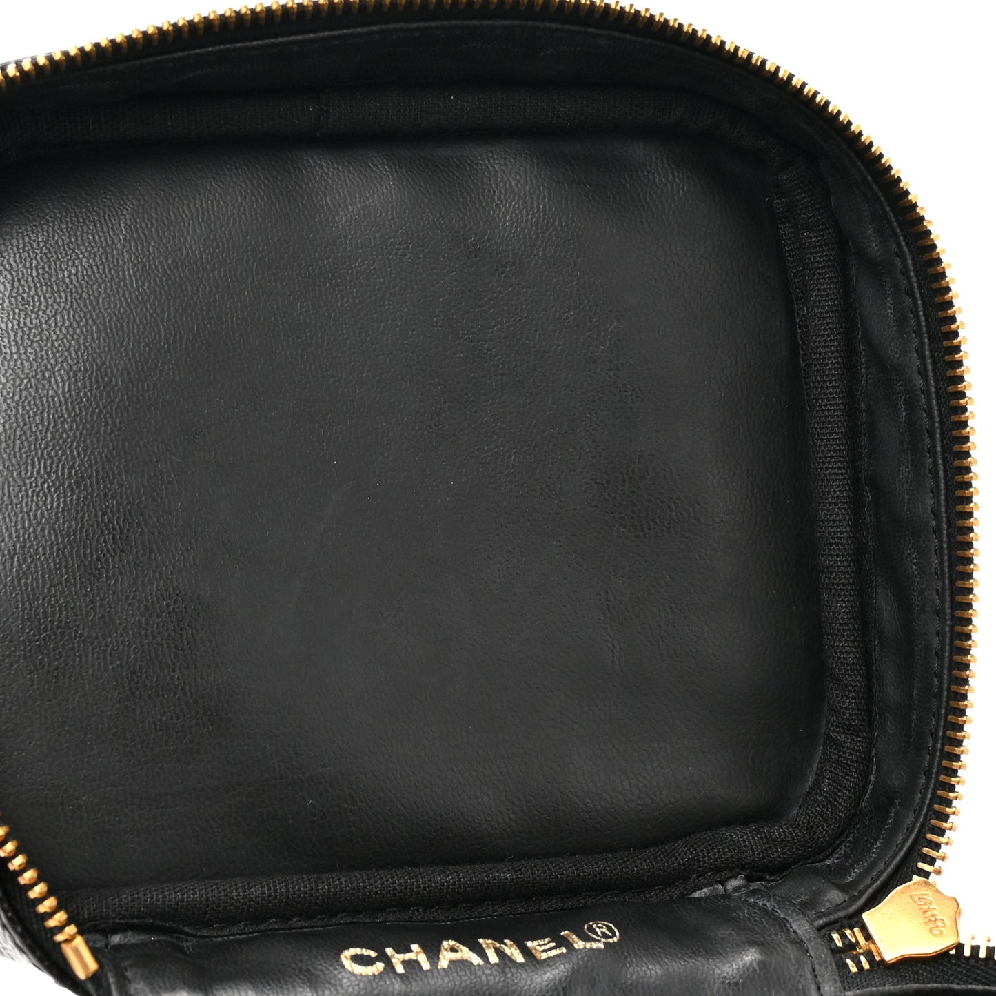 Caviar Cosmetic Vanity Bag Black