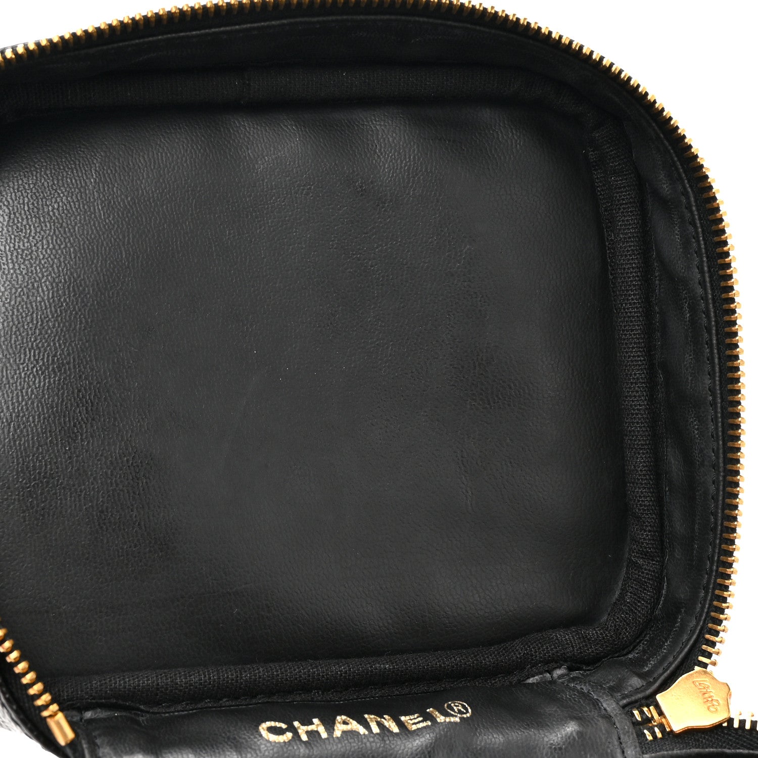 Chanel Caviar Cosmetic Vanity Bag Black 10 of 11