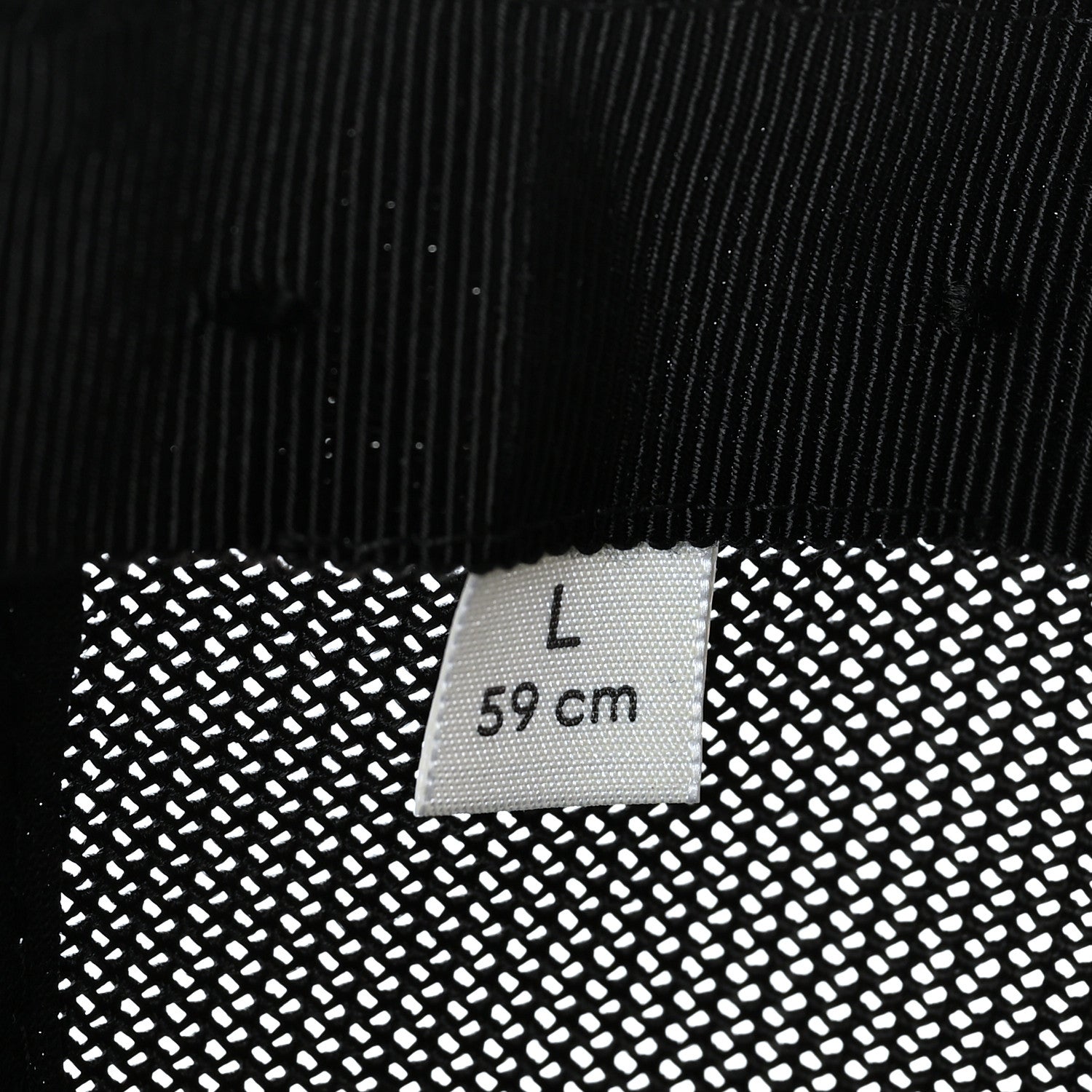 Gucci Nylon Monogram Baseball Hat L Black 8 of 9