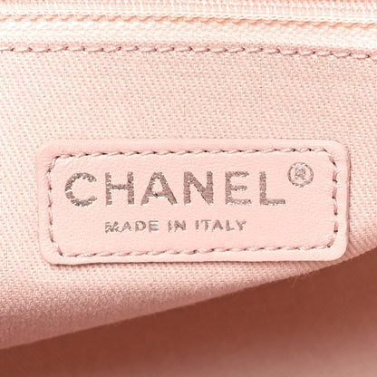 Chanel Canvas Deauville Small Bowling Bag Light Pink 6 of 11
