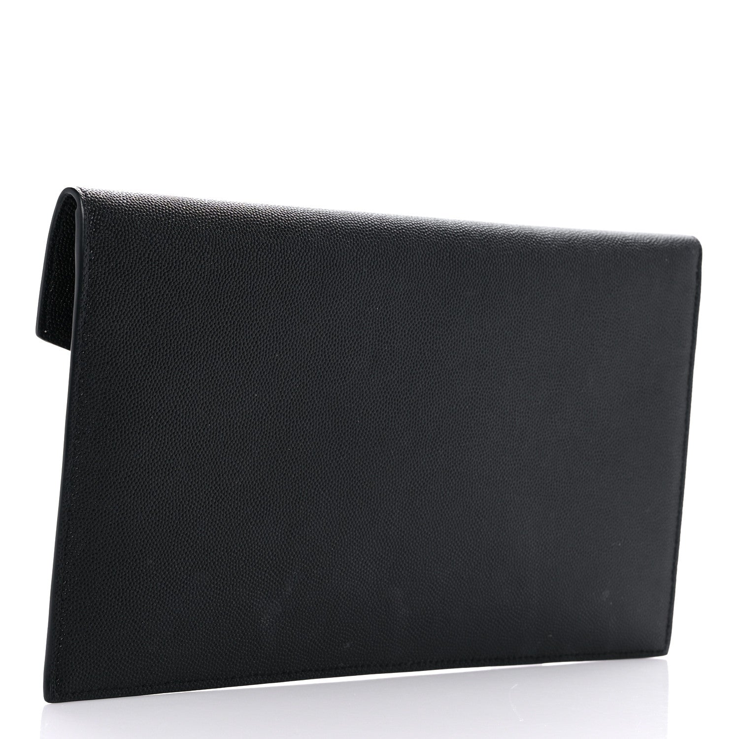 Saint Laurent Grain De Poudre Uptown Pouch Black 3 of 11