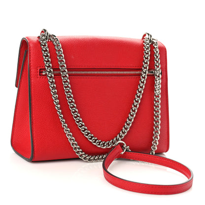 Louis Vuitton Soft Calfskin My Lockme Chain Bag BB Poppy 2 of 8