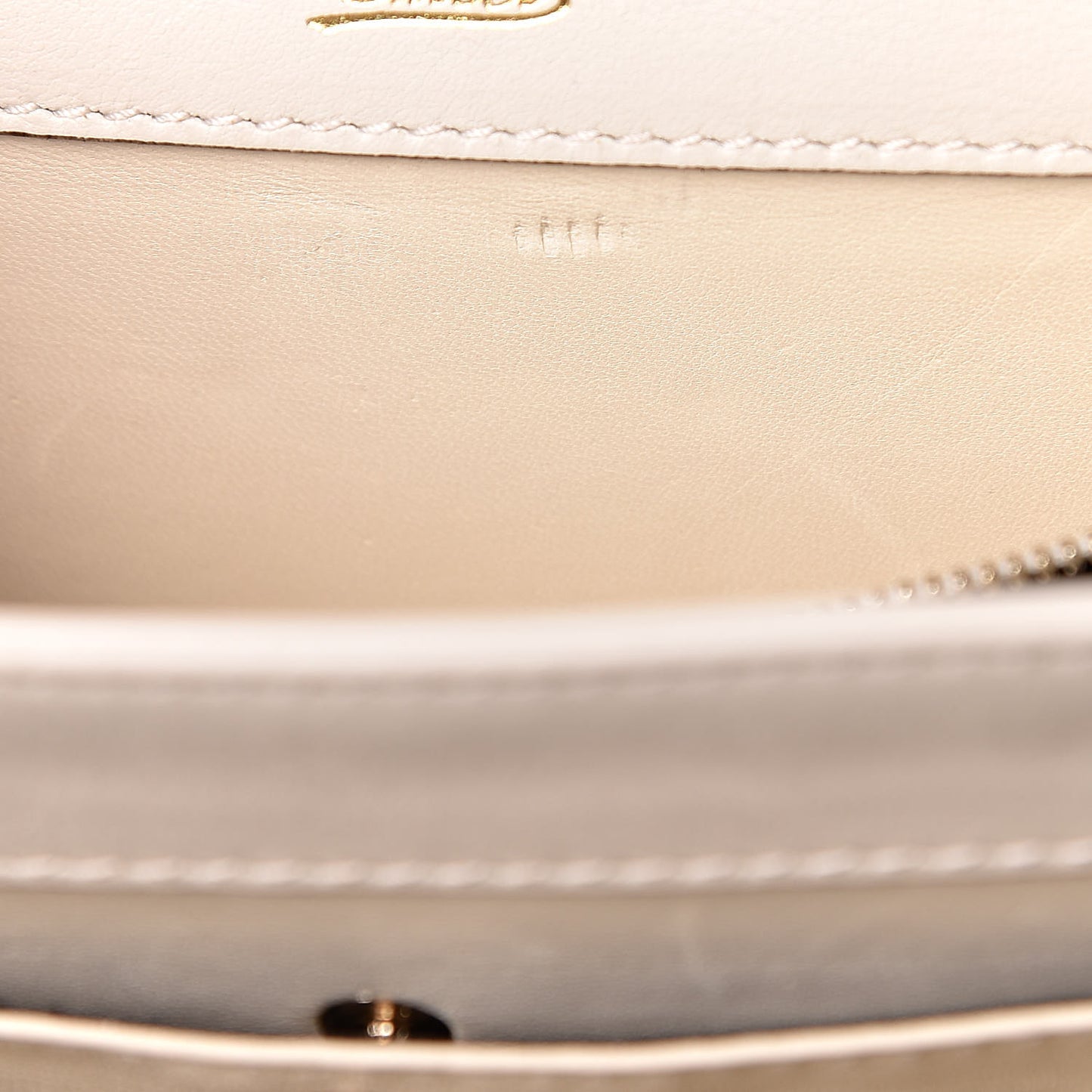 Calfskin Medium 1973 Shoulder Flap Bag Ivory