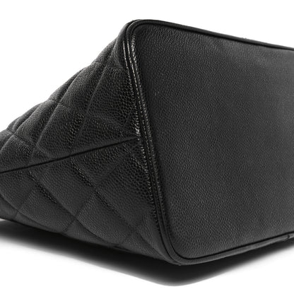 Chanel Caviar Quilted Medallion Tote Black 9 of 10