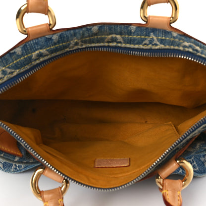 Louis Vuitton Monogram Denim Neo Speedy Blue 5 of 12