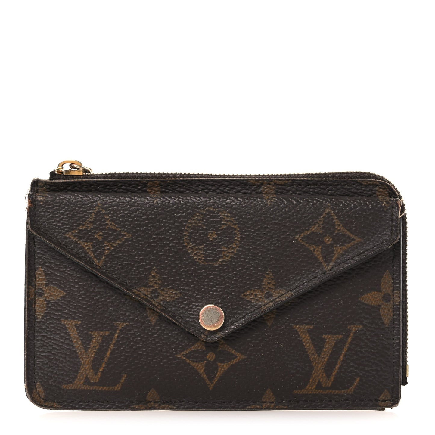 Monogram Recto Verso Card Holder Black