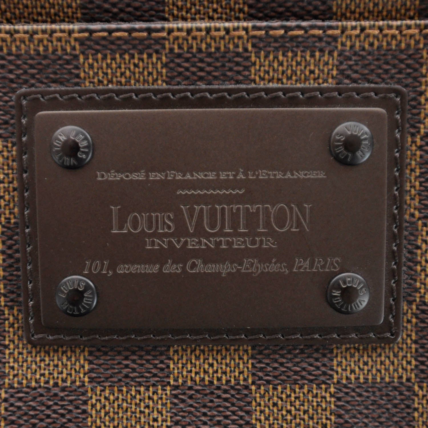 Louis Vuitton Damier Bum Bag Brooklyn 6 of 9
