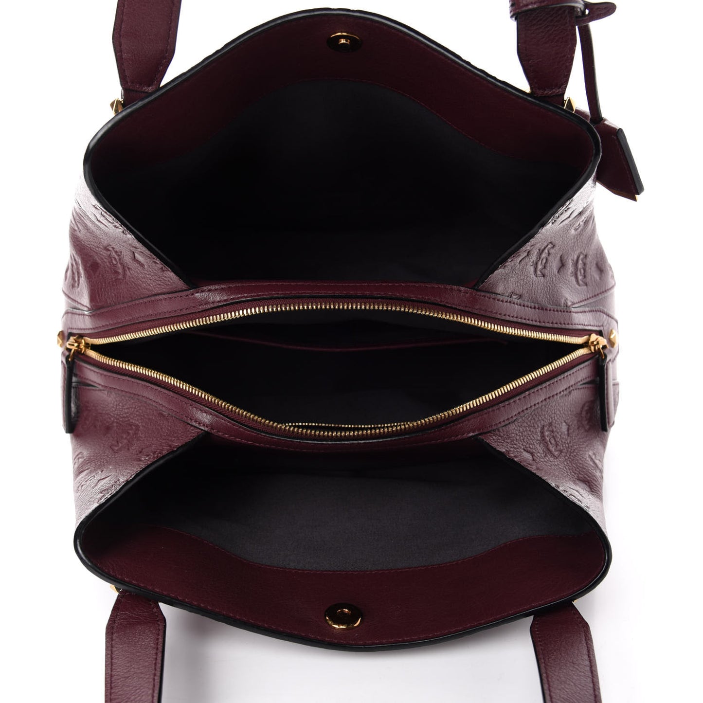Calfskin Ottomar Monogram Essential Hobo Rustic Brown