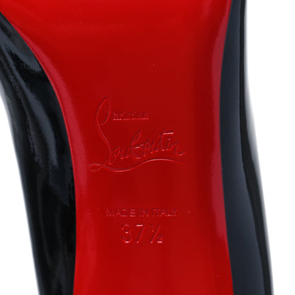 Christian Louboutin Patent Pigalle Follies 85 Pumps 37.5 Black 6 of 7