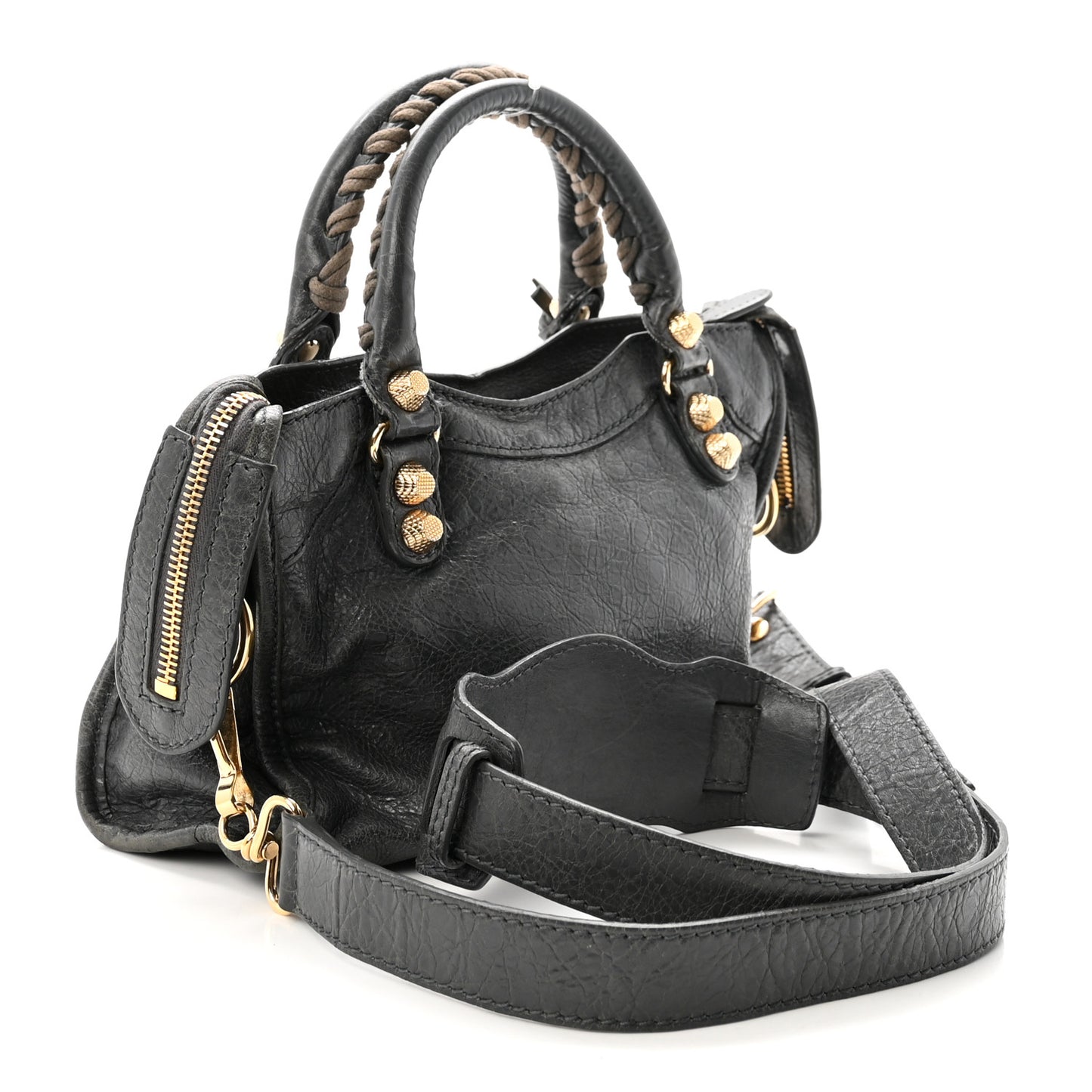 Agneau Giant 12 Gold Hardware Mini City Gris Tarmac