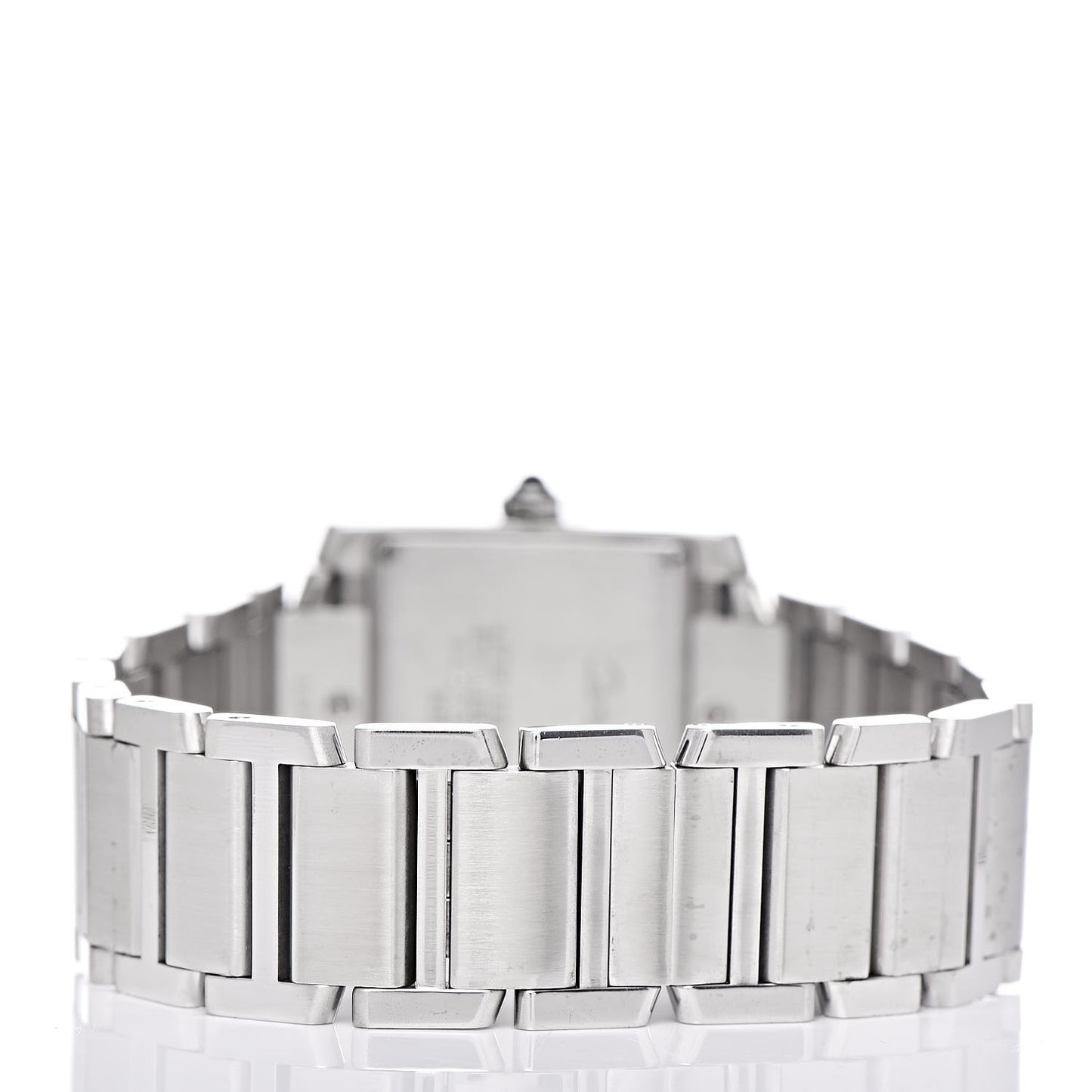 Stainless Steel 25mm Tank Francaise Quartz Watch