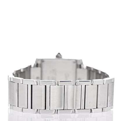 Cartier Stainless Steel 25mm Tank Francaise Quartz Watch 4 of 9