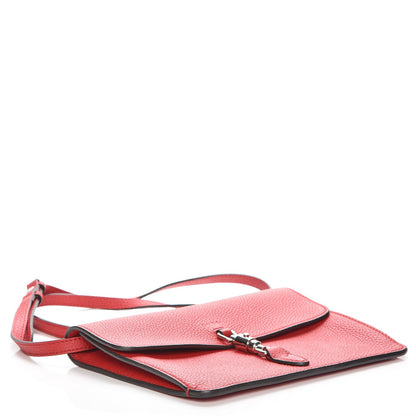 Gucci Grand Prix Calfskin Jackie Convertible Shoulder Bag Hibiscus Red 4 of 10
