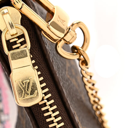 Louis Vuitton Monogram 2022 Christmas Animation Tokyo Mini Pochette Accessories Blue 8 of 8