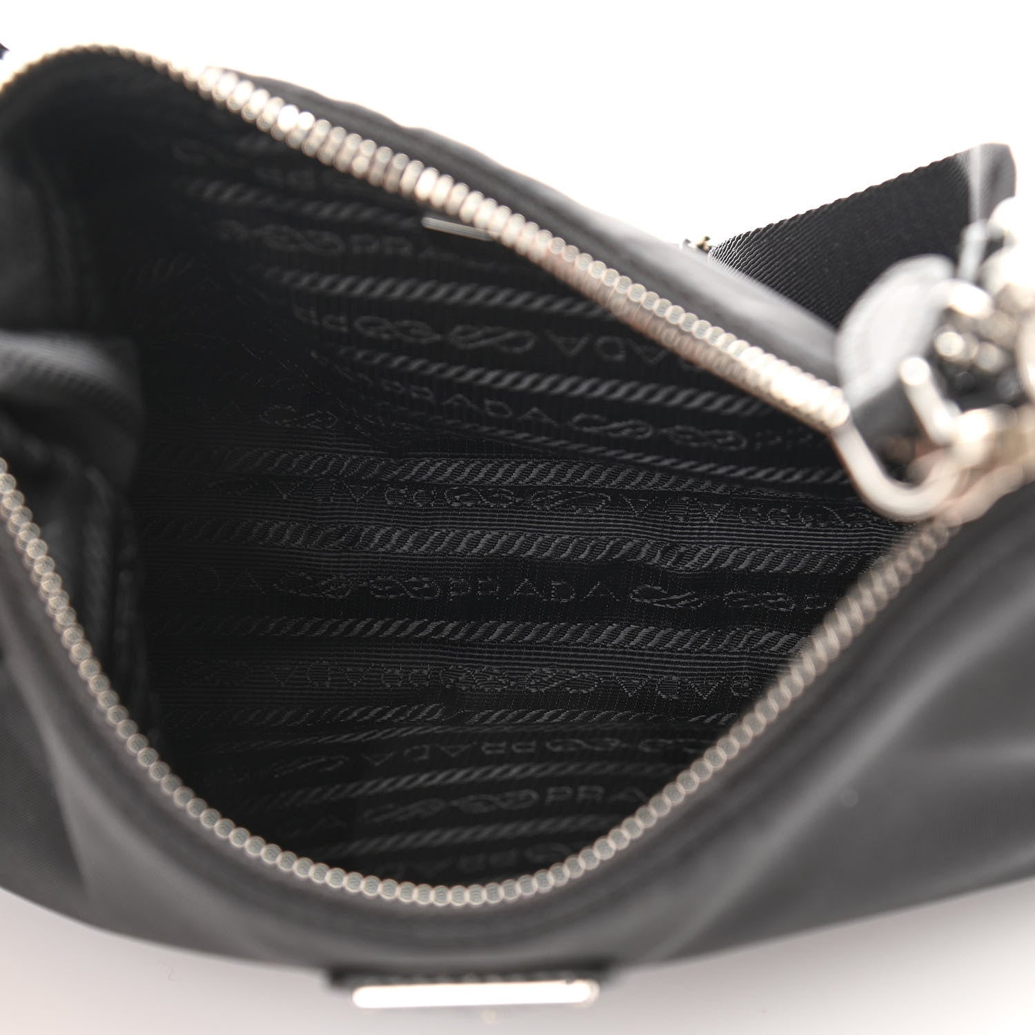 Prada Nylon Re-Edition 2005 Shoulder Bag Black 5 of 9