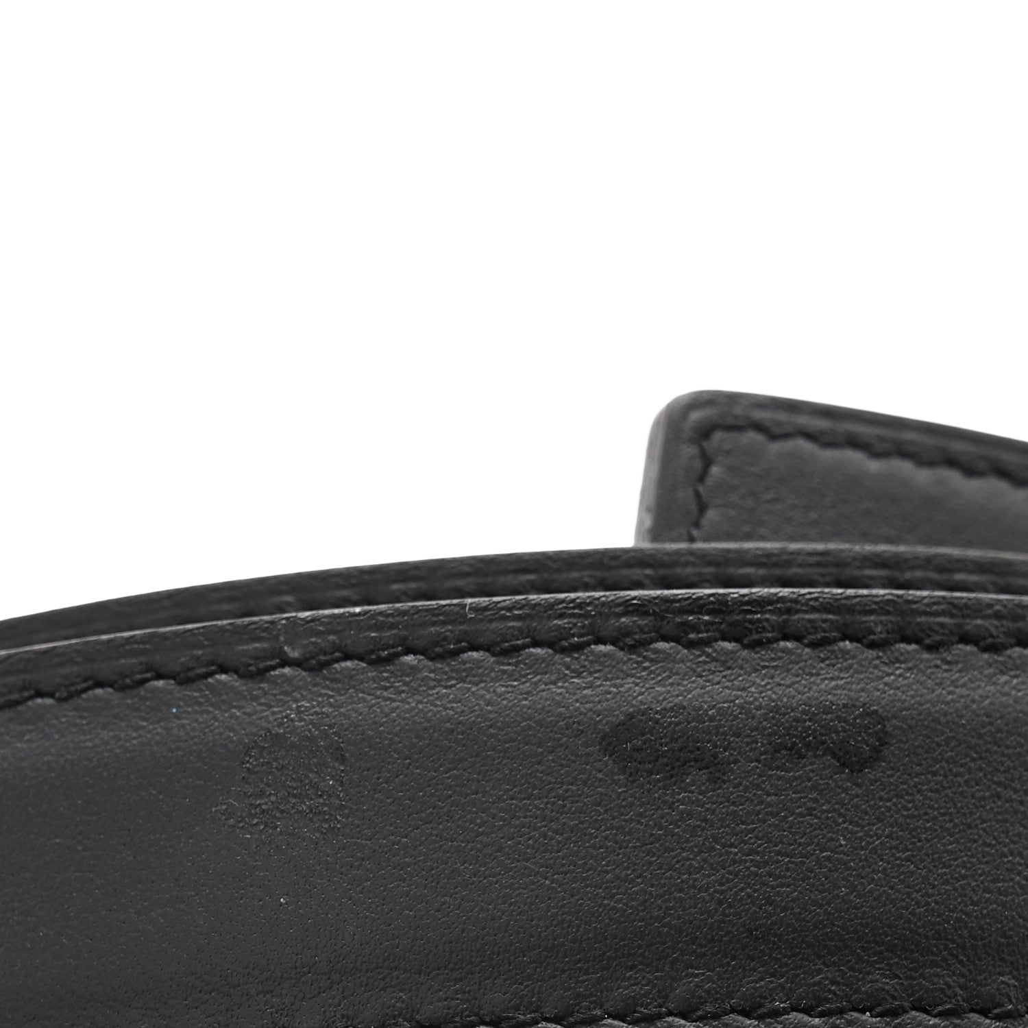 Hermes Epsom Swift 24mm My H Belt 90 36 Black Etoupe 6 of 7