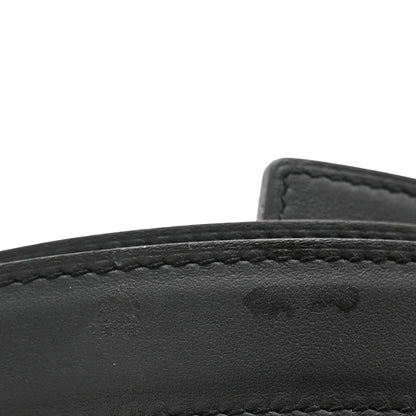Hermes Epsom Swift 24mm My H Belt 90 36 Black Etoupe 6 of 7