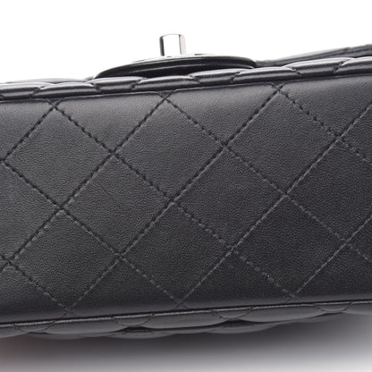Chanel Lambskin Quilted Mini Square Flap Black 13 of 15
