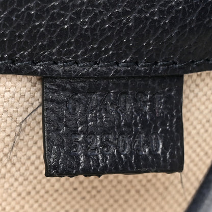 Gucci GG Supreme Monogram Web Small Ophidia Belt Bag 90 36 Beige Navy 7 of 10