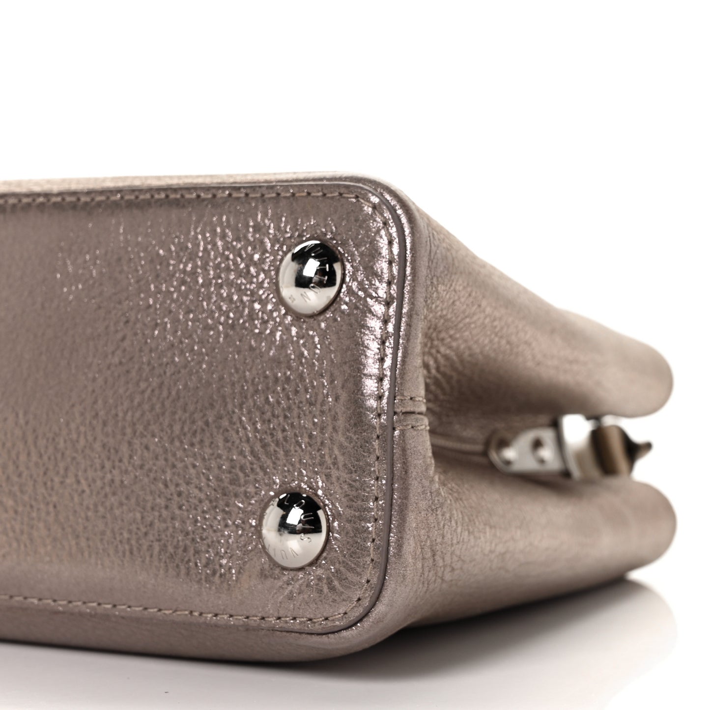 Metallic Taurillon Capucines Multicolor