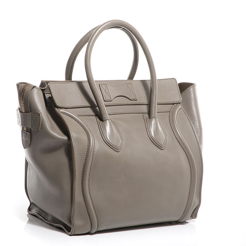 Smooth Calfskin Mini Luggage Souris