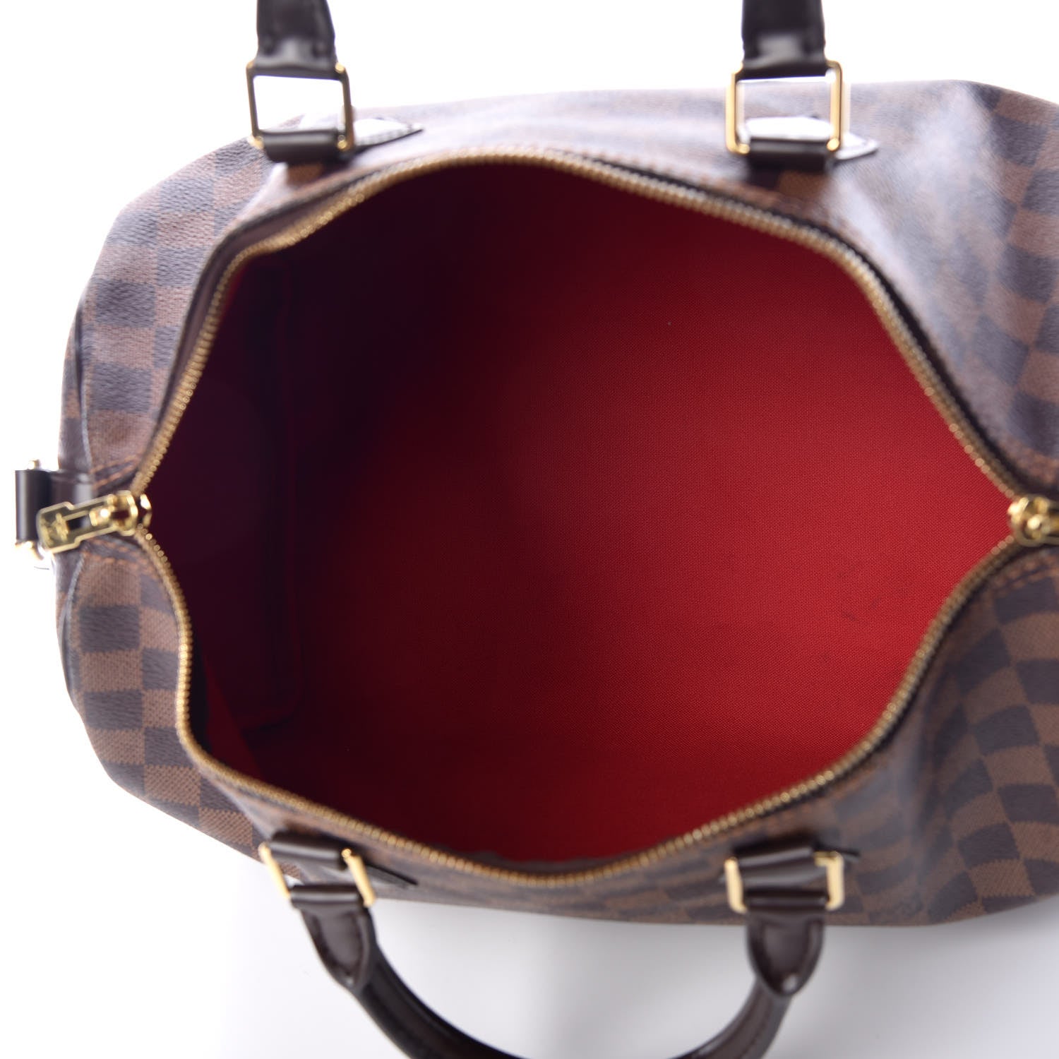 Louis Vuitton Damier Ebene Speedy Bandouliere 35 6 of 10