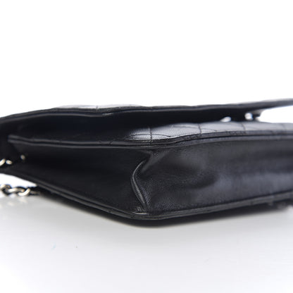 Chanel Lambskin Quilted Wallet On Chain WOC Black 9 of 12