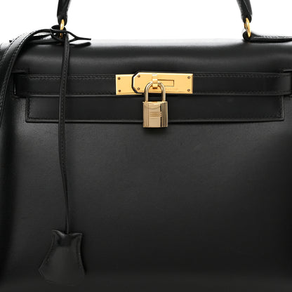 Hermes Box Kelly Sellier 28 Black 8 of 10
