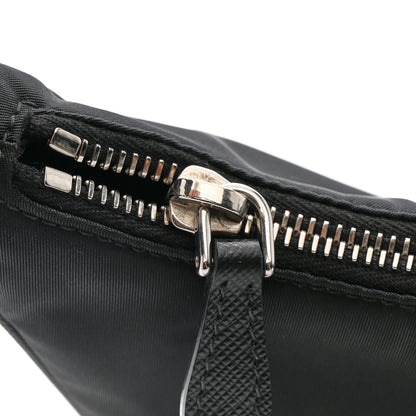Prada Tessuto Nylon Saffiano Mini Re-Edition 2005 Bag Black 13 of 15