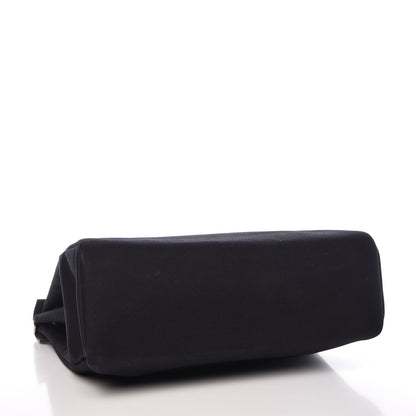 Hermes Toile Vache Calfskin Herbag 39 MM Black 4 of 15