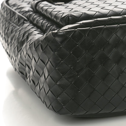 Bottega Veneta Nappa Intrecciato Avenue Backpack Black 6 of 8