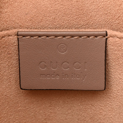 Gucci Calfskin Matelasse GG Marmont Backpack Porcelain Rose 6 of 13