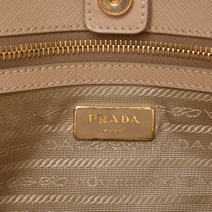 Prada Saffiano Lux Large Tote Sabbia 7 of 20