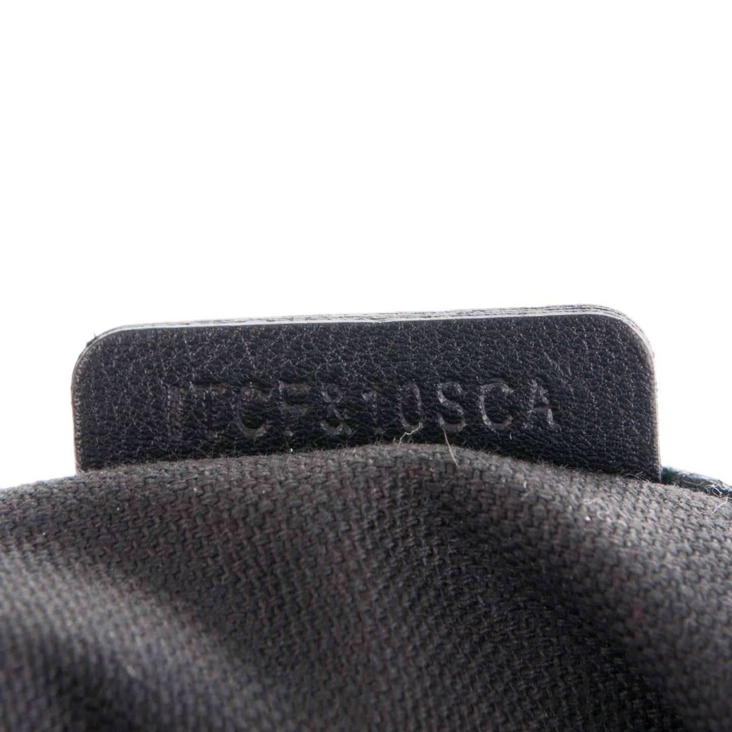Calfskin House Check Little Crush Black