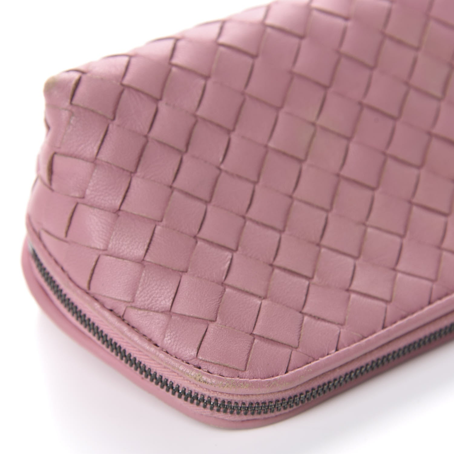 Bottega Veneta Nappa Intrecciato Cosmetic Pouch Watteau 8 of 12