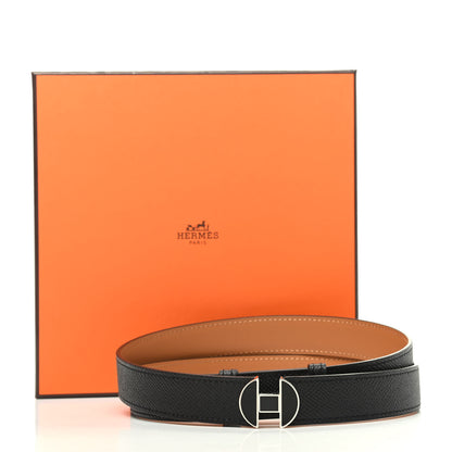 Hermes Epsom 24mm Hermes 2002 Metal Belt Black 5 of 5