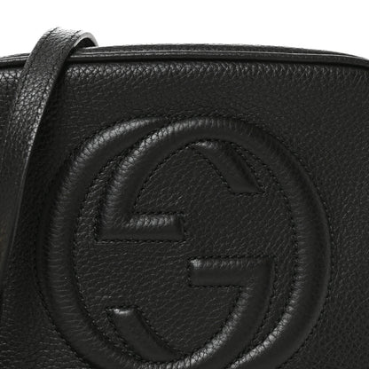 Gucci Pebbled Calfskin Small Soho Disco Bag Black 7 of 10