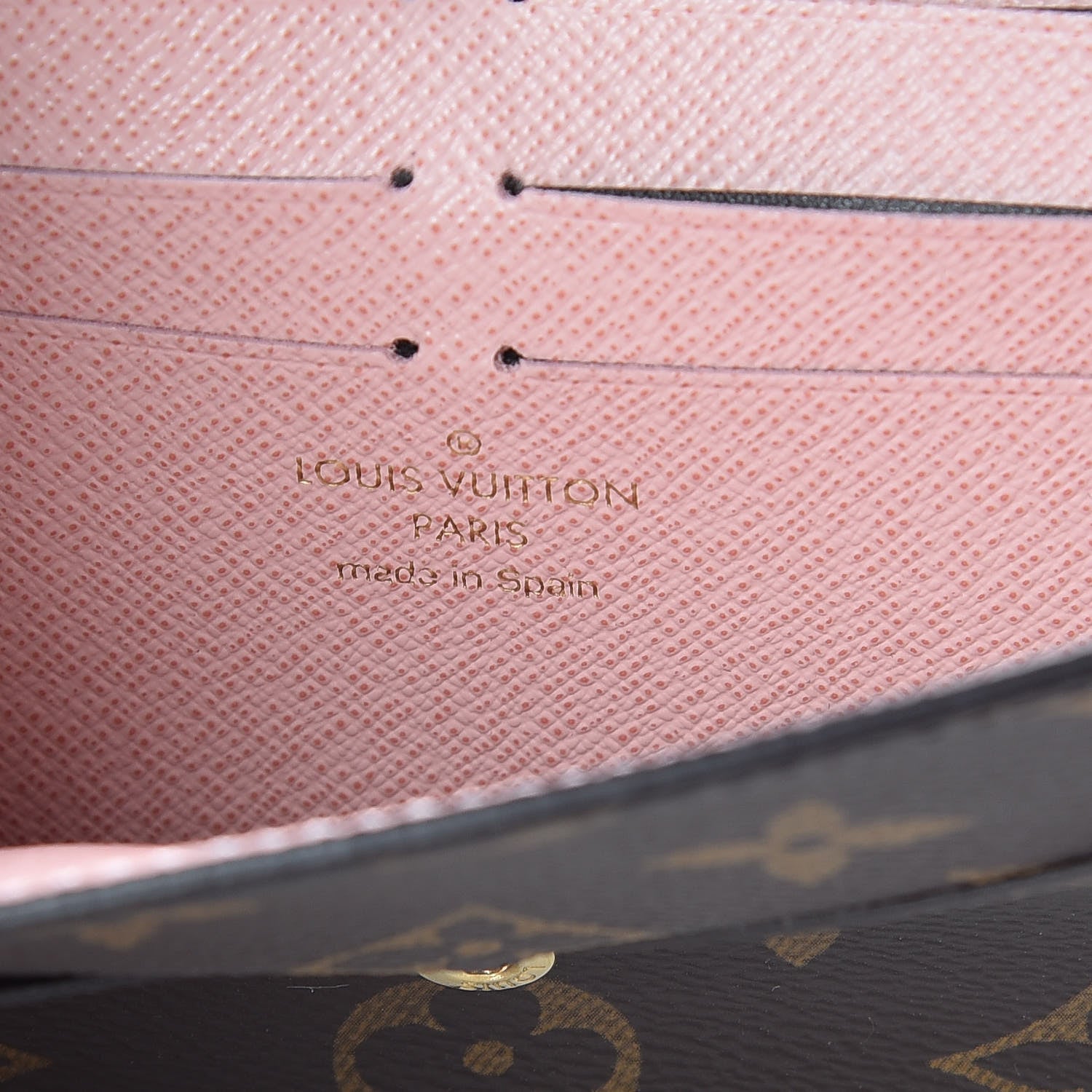 Louis Vuitton Monogram Jeanne Wallet Rose Ballerine 6 of 8