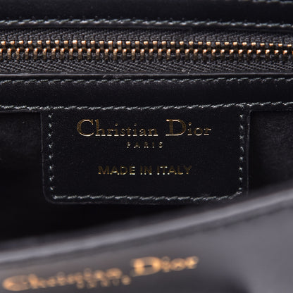 Christian Dior Calfskin Mini D Fence Saddle Bag Black 8 of 10