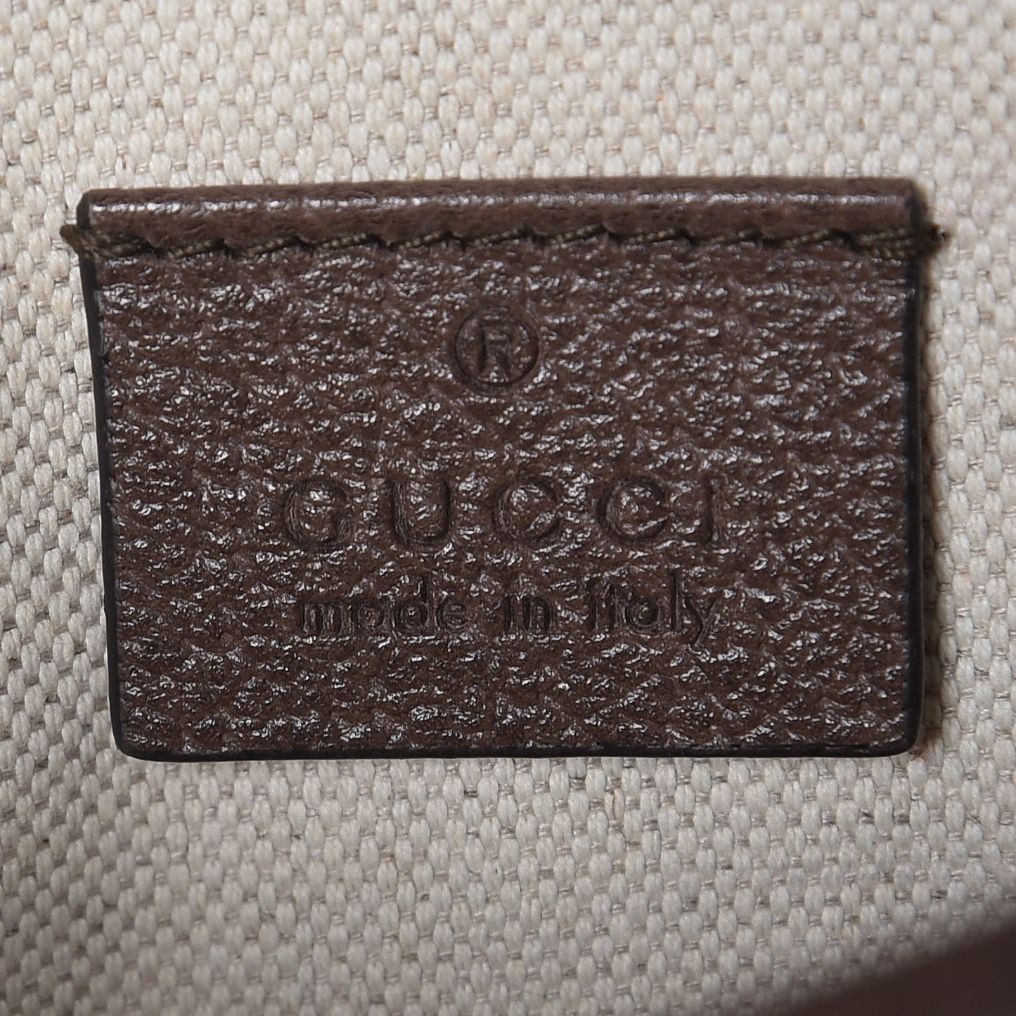 GG Supreme Monogram Neo Vintage Web Belt Bag Brown