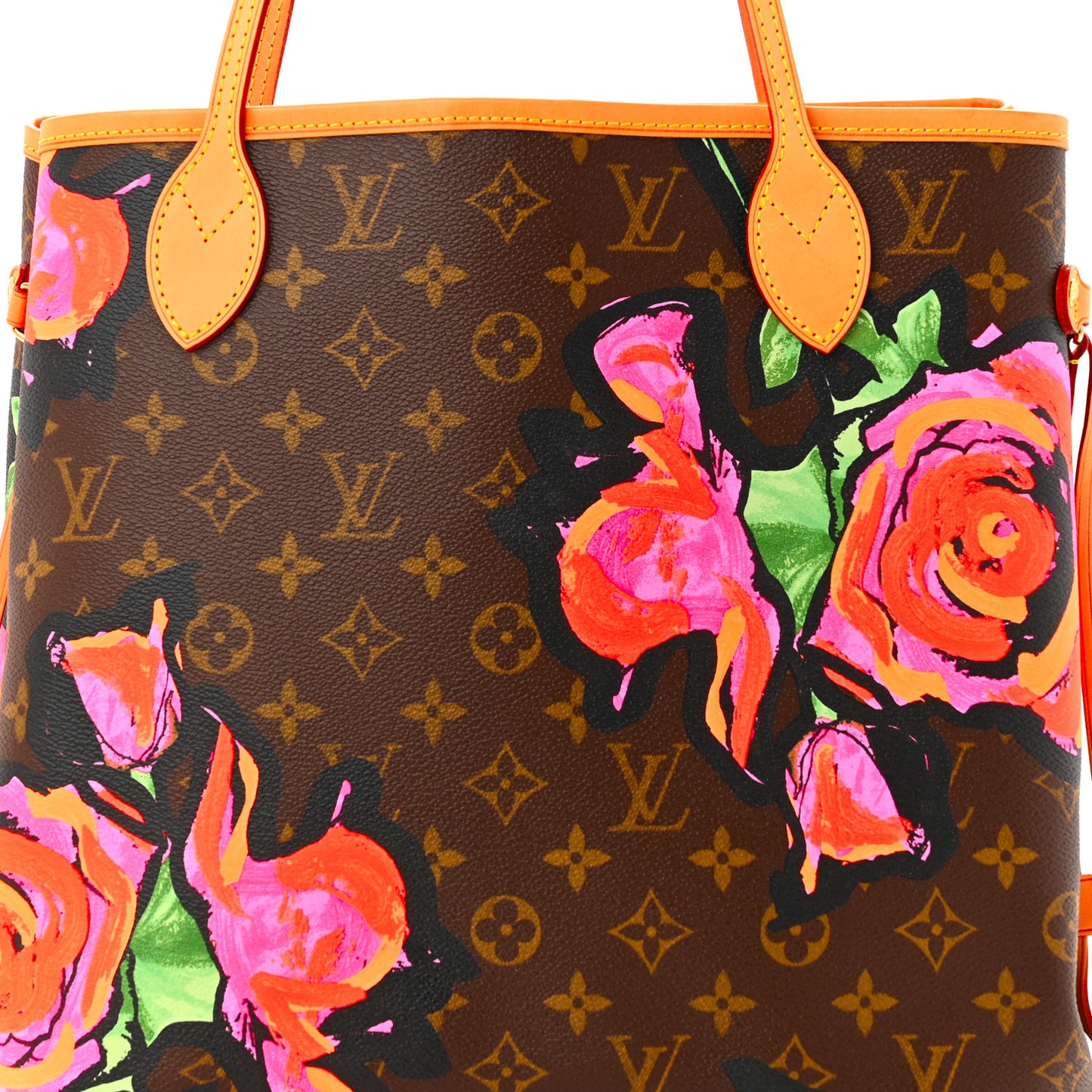Monogram Roses Neverfull MM