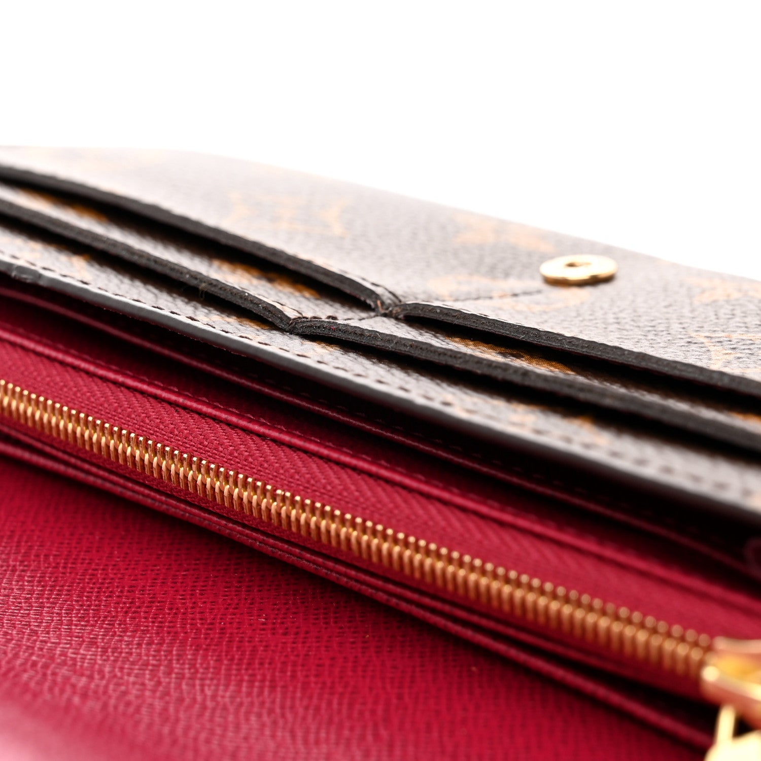 Louis Vuitton Monogram Sarah Wallet NM Fuchsia 7 of 7