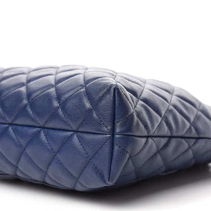 Chanel Caviar Quilted Small Urban Delight Tote Blue 7 of 10
