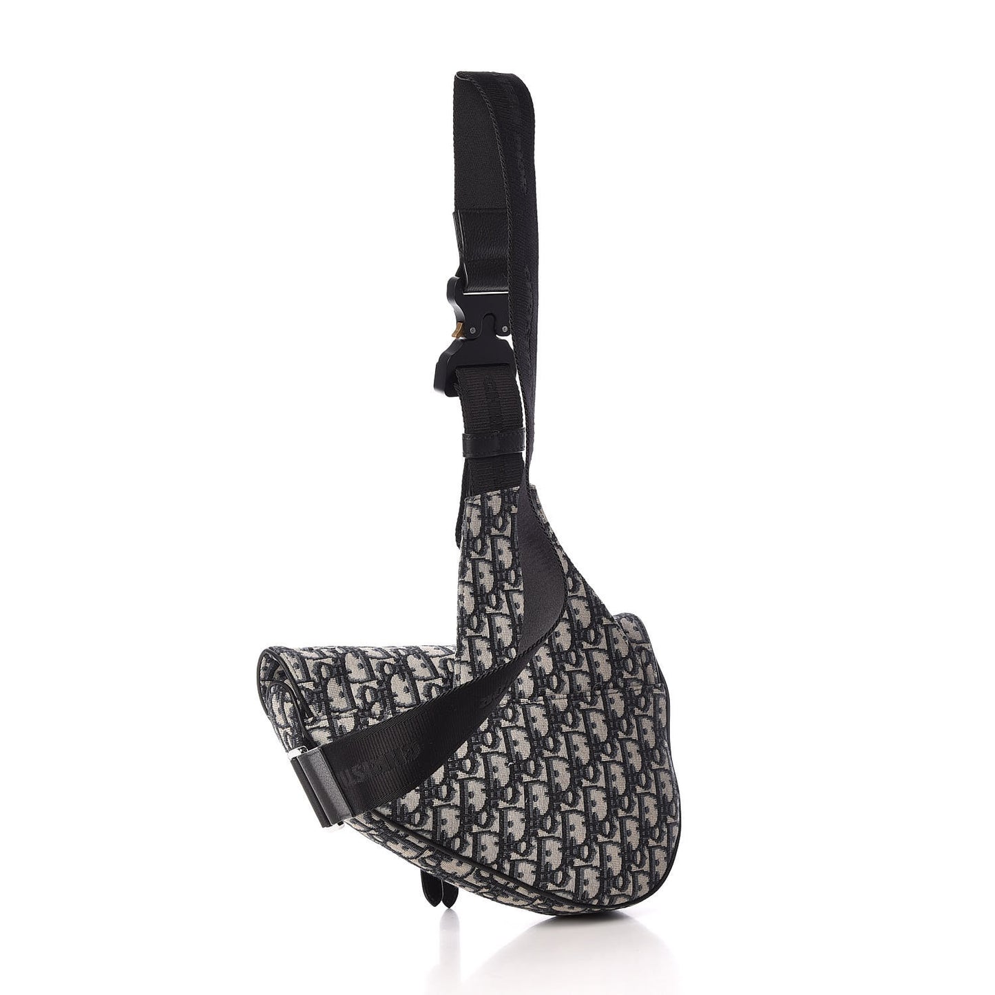 Oblique Saddle Bag Blue