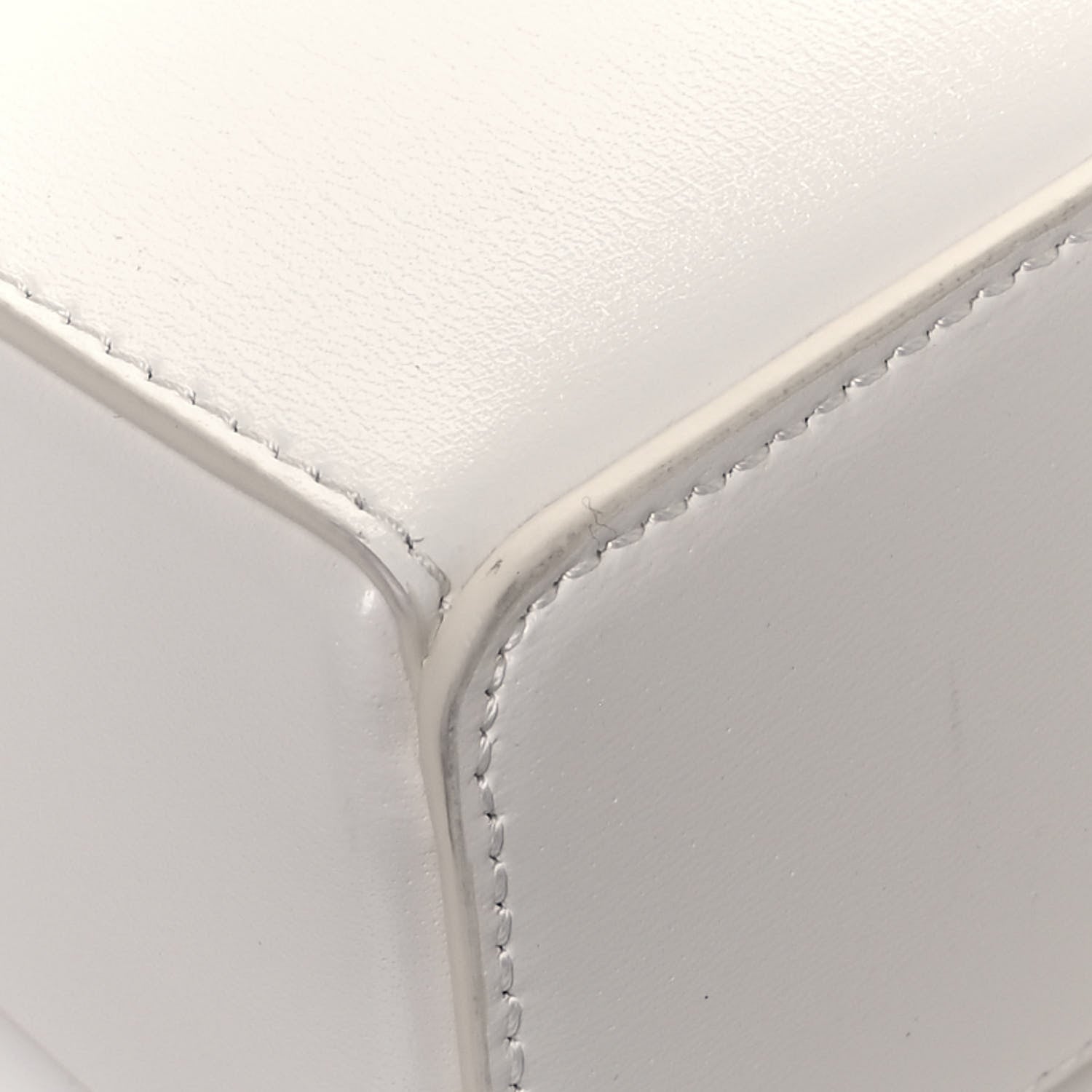 Givenchy Box Calfskin Small Cut Out Shoulder Bag Ivory 5 of 13