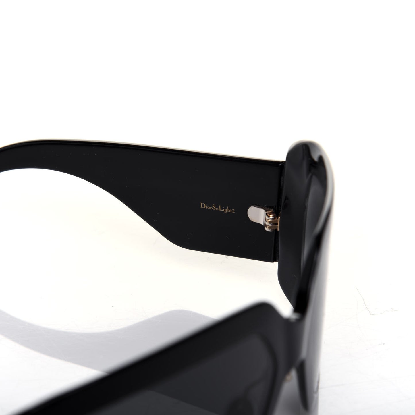 Acetate DiorSo Light 2 Shield Sunglasses Black