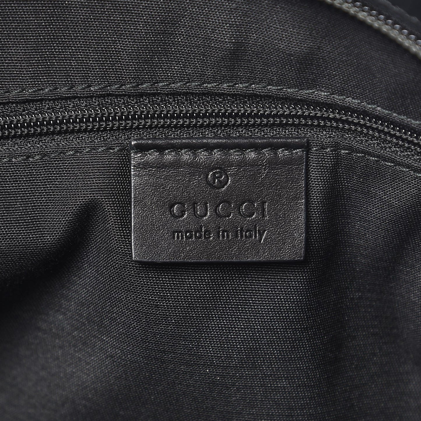 GG Monogram Web Flat Messenger Bag Black