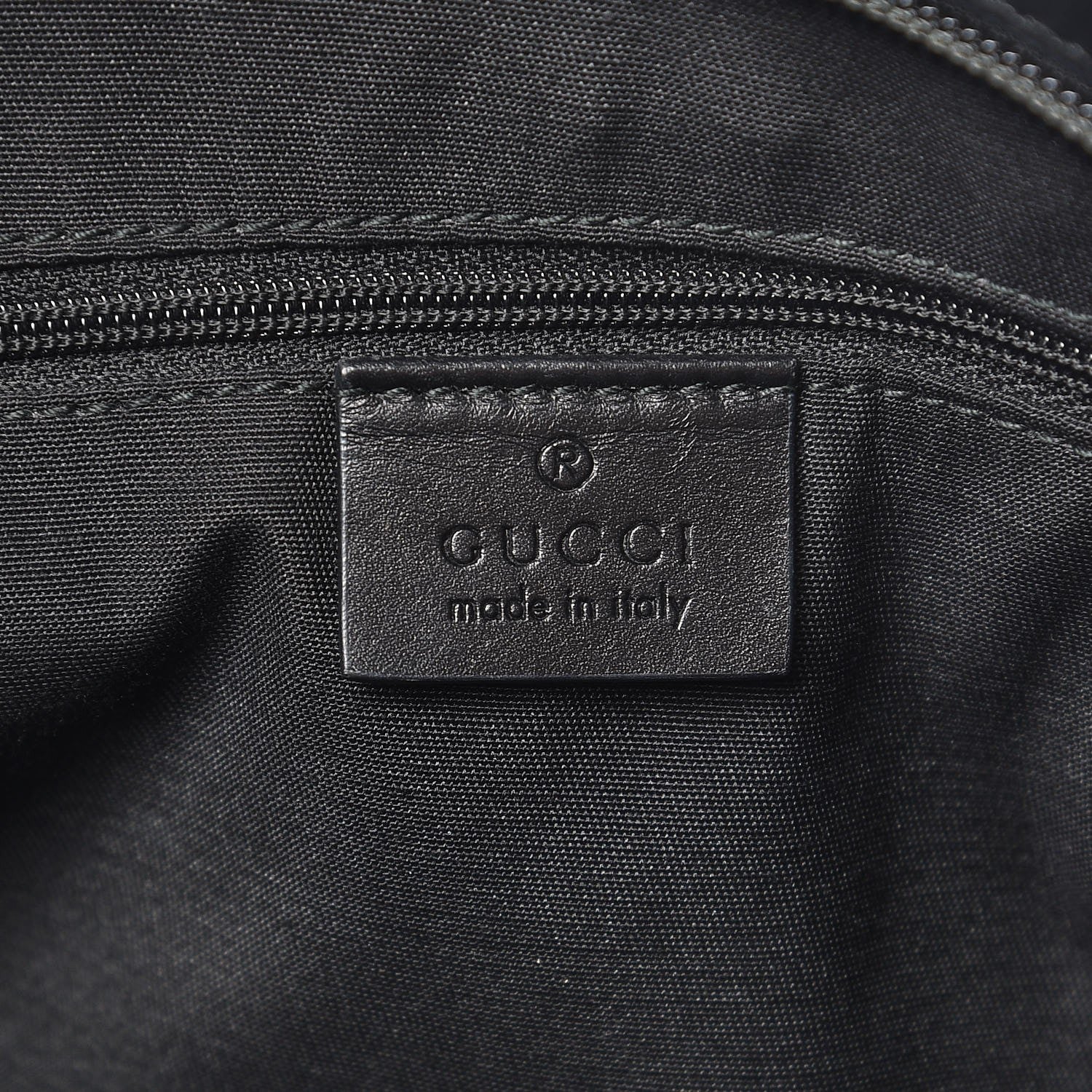 Gucci GG Monogram Web Flat Messenger Bag Black 7 of 8