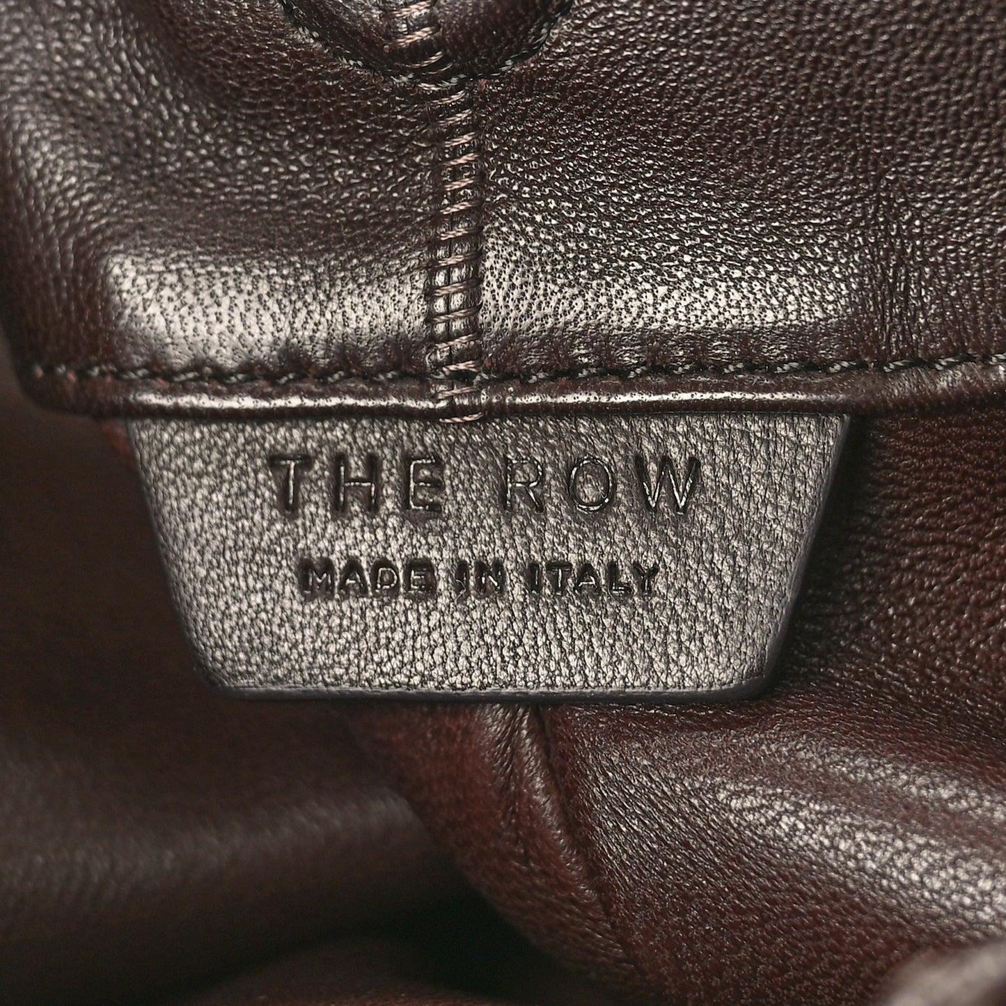 Nappa Samia Bag Dark Brown