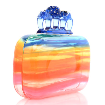 Alexander McQueen Resin Knuckle Clutch Multicolor 3 of 8